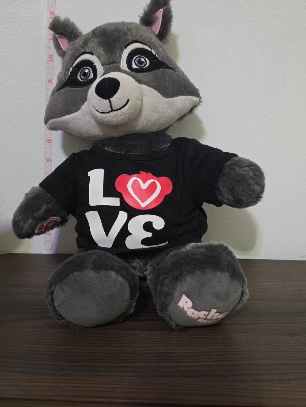 retired Build-A-Bear Workshop Great Wolf Lodge Rachel Raccoon